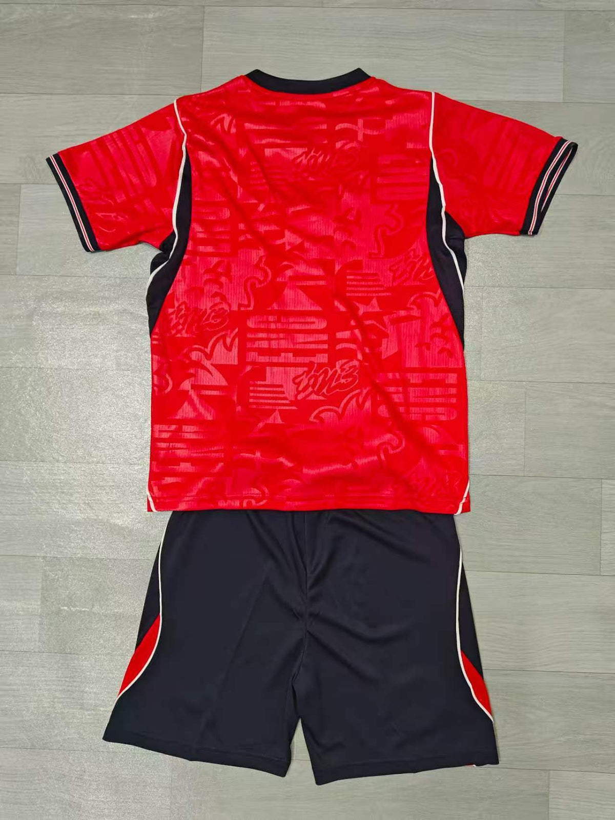KIDS England Away Kit – Red Heritage Pattern