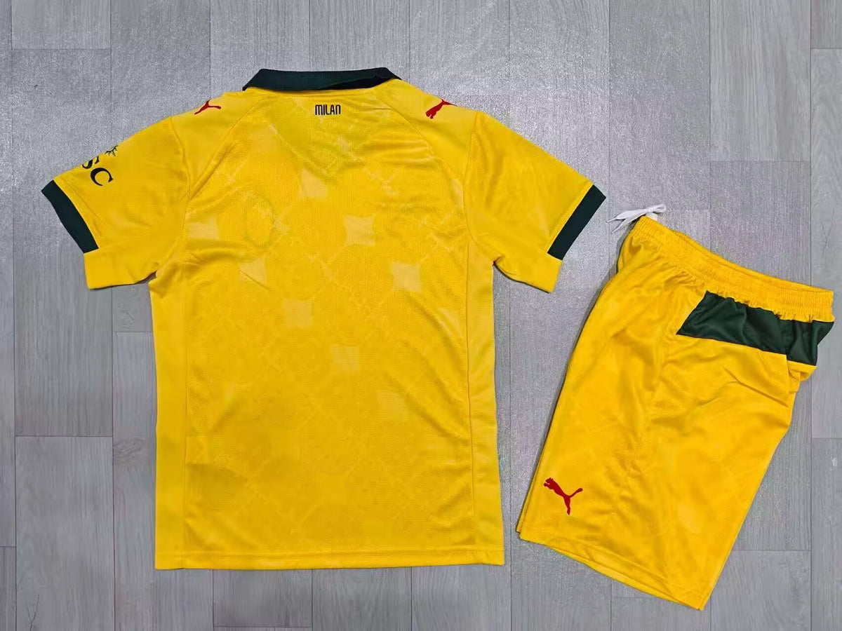 KIDS AC Milan Kit – Yellow/Green