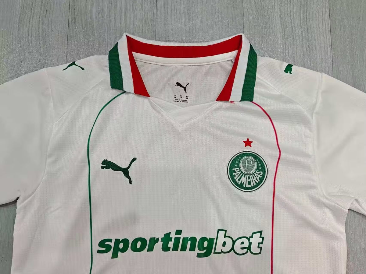KIDS almeiras Away Kit – White/Green