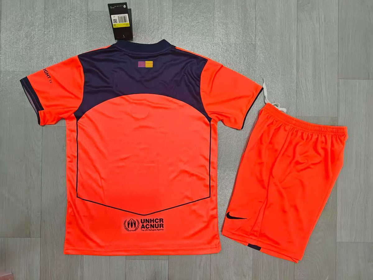 KIDS FC Barcelona Third Mini Kit