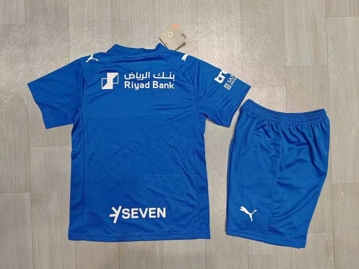 KIDS Puma Al Hilal Home Jersey & Shorts Set