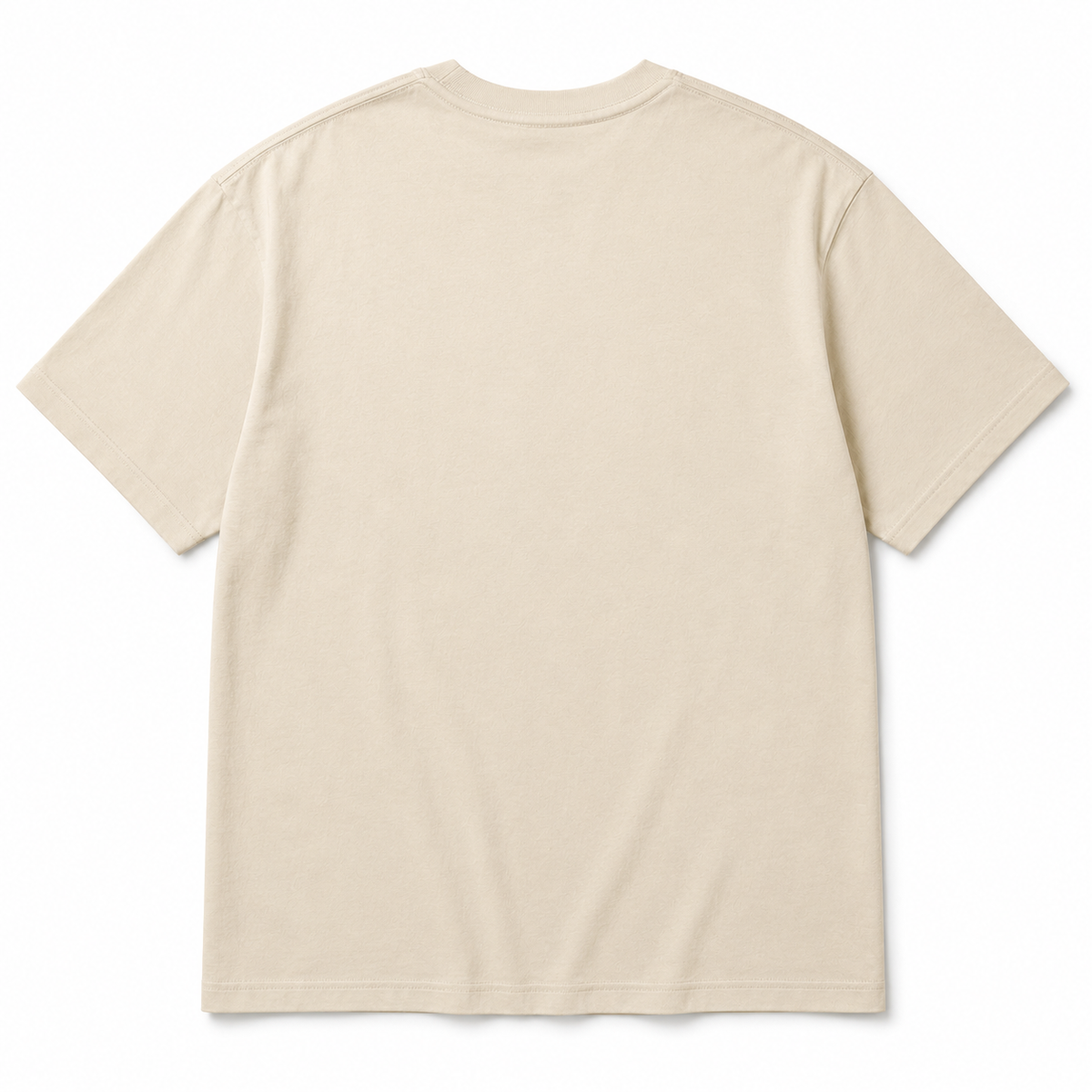 Retro Sunset Mountain Ocean Wave Graphic T-Shirt, Beige Short Sleeve Tee, Vintage Nature Print Shirt, Casual Summer Top, Soft Everyday Streetwear Tee, Minimal Outdoor Inspired Unisex Shirt
