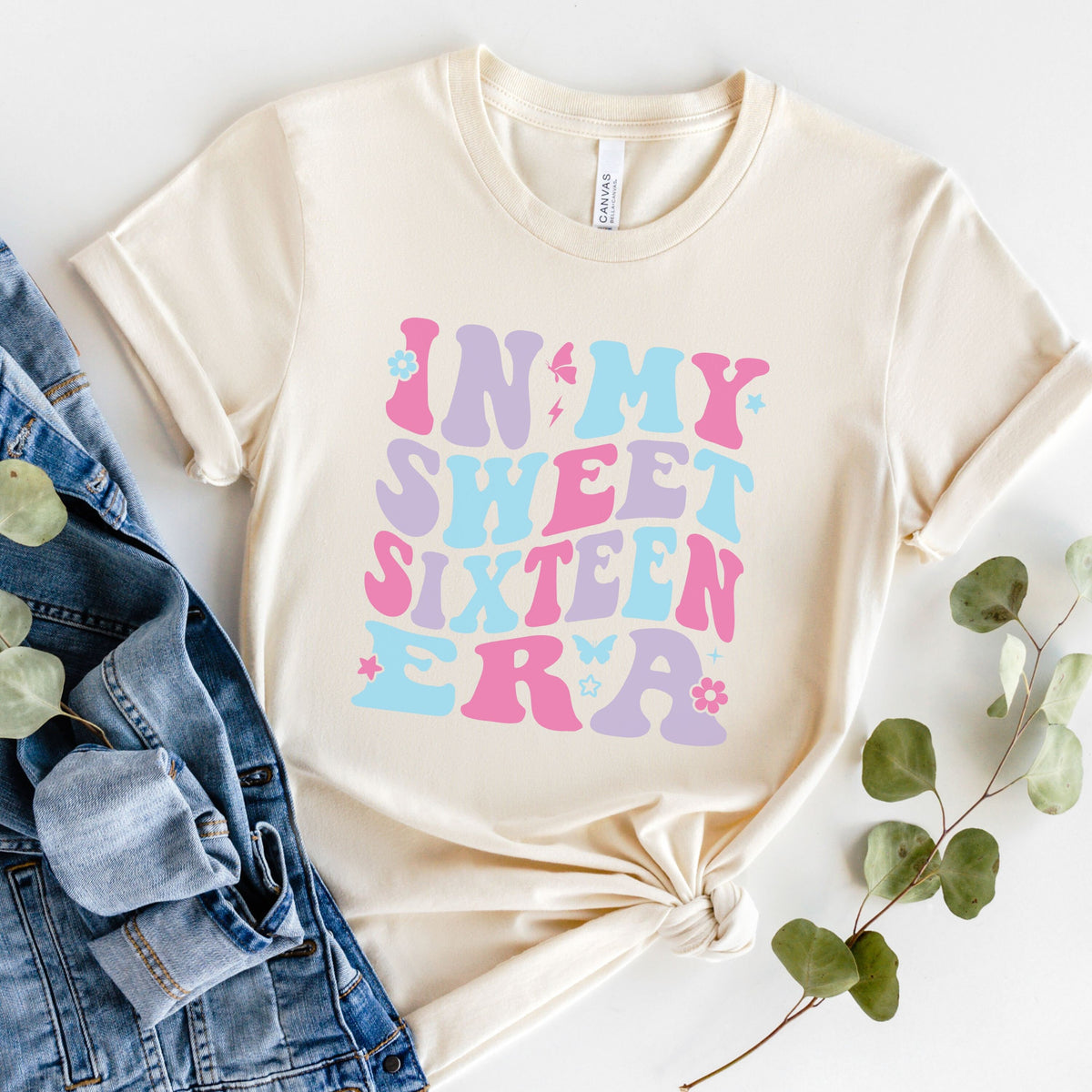 Sweet 16 Tee, Sweet 16 Shirt, 16th Birthday Gift, 16 Birthday Party Shirt, Sweet 16 T-Shirt, In My Sweet Sixteen Era Shirt, Sweet 16 Gift