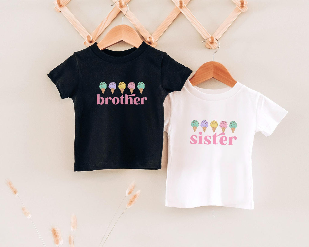 Two Sweet Ice Cream Birthday Outfit, Ice Cream Birthday Shirt, Ice Cream 2nd Birthday Party Shirt, Two Scoops Birthday, Ice Cream Themed